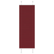 Plissé rolgordijn 40x150 cm bordeauxrood