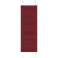 Plissé rolgordijn 45x150 cm stofbreedte 44,4 cm bordeauxrood