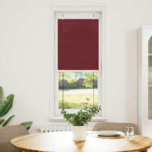Plissé rolgordijn 45x150 cm stofbreedte 44,4 cm bordeauxrood