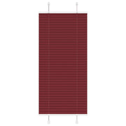 Pleated blind 60x150 cm fabric width 59.4 cm burgundy
