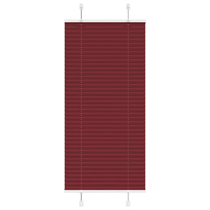 Plissé rolgordijn 60x150 cm stofbreedte 59,4 cm bordeauxrood