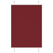 Pleated blind 100x150 cm fabric width 99.4cm bordeaux