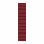 Pleated blind 40x200 cm fabric width 39.4 cm burgundy