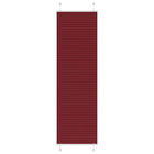 Plissé rolgordijn 65x200 cm bordeauxrood