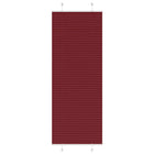 Plissé rolgordijn 70x200 cm bordeauxrood