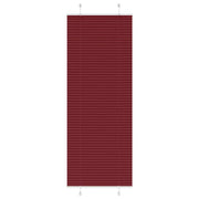 Plissé rolgordijn 70x200 cm bordeauxrood