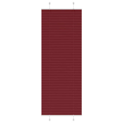 Plissé rolgordijn 70x200 cm stofbreedte 69,4 cm bordeauxrood