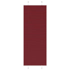 Plissé rolgordijn 75x200 cm bordeauxrood