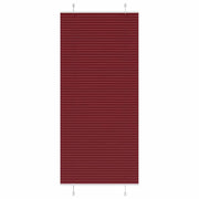 Pleated blind 85x200 cm fabric width 84.4 cm burgundy