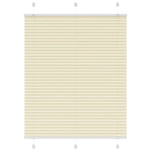 Plissé rolgordijn 110x100cm stofbreedte 109,4cm polyester crème