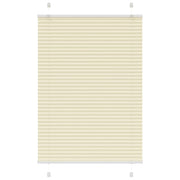 Pleated roller blind 95x150 cm fabric width 94.4 cm polyester cream