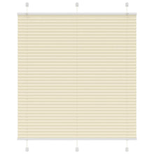 Plissé rolgordijn 115x150cm stofbreedte 114,4cm polyester crème