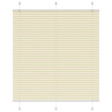 Plissé rolgordijn 120x150cm stofbreedte 119,4cm polyester crème
