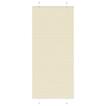 Plissé rolgordijn 90x200 cm stofbreedte 89,4 cm polyester crème