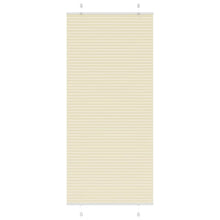 Plissé rolgordijn 100x200 cm stofbreedte 99,4cm polyester crème