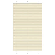 Plissé rolgordijn 110x200 cm crème polyester