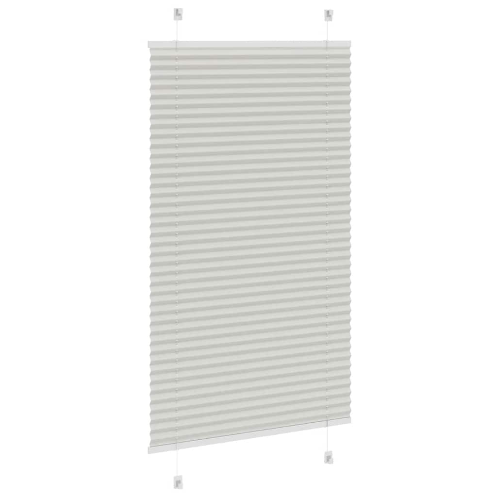 Plissé rolgordijn 75x100 cm stofbreedte 74,4 cm polyester