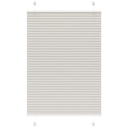 Pleated roller blind 95x100 cm fabric width 94.4 cm polyester