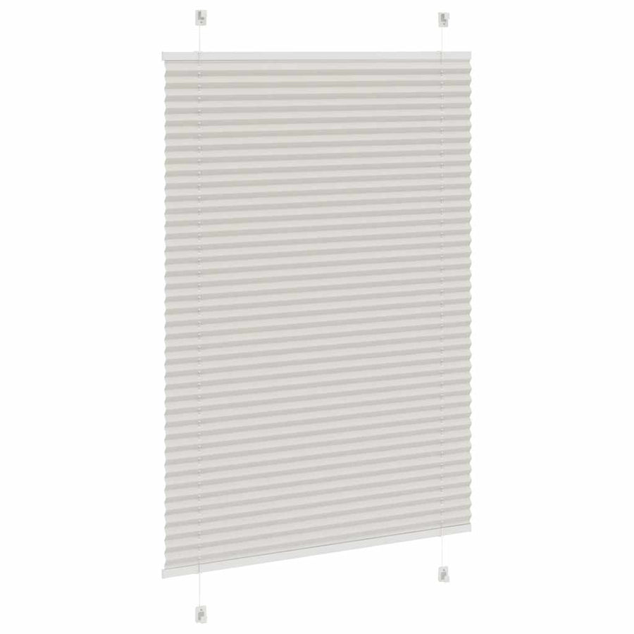 Plissé rolgordijn 100x100 cm stofbreedte 99,4 cm polyester