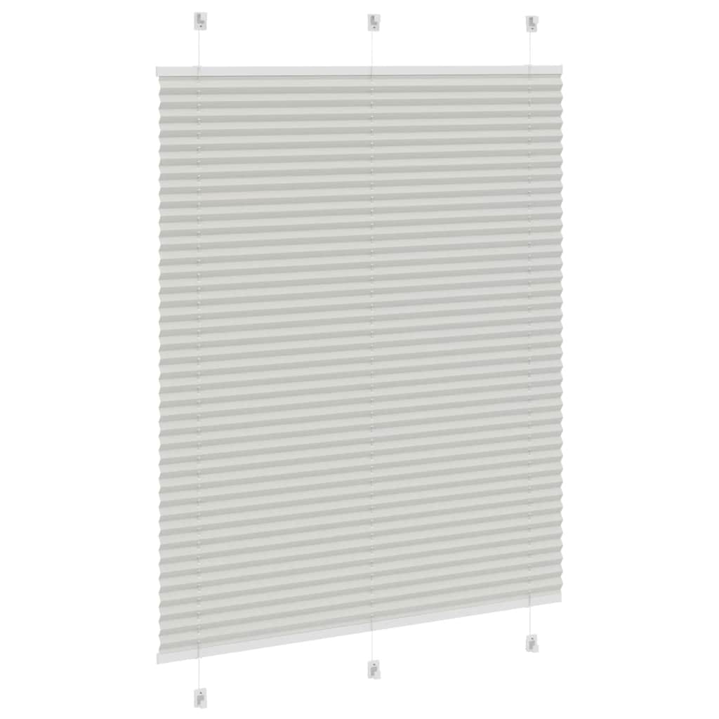 Plissé rolgordijn 105x100 cm stofbreedte 104,4 cm polyester