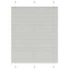 Pleated roller blind 110x100 cm fabric width 109.4 cm polyester
