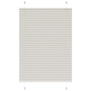 Pleated roller blind 85x150 cm fabric width 84.4 cm polyester