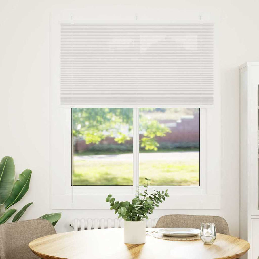 Plissé rolgordijn 105x150 cm stofbreedte 104,4 cm polyester