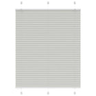 Pleated roller blind 110x150 cm fabric width 109.4 cm polyester