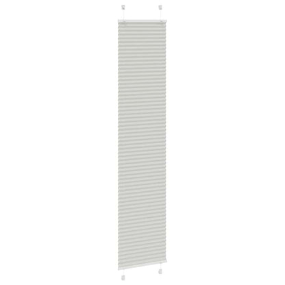 Plissé rolgordijn 50x200 cm stofbreedte 49,4 cm polyester