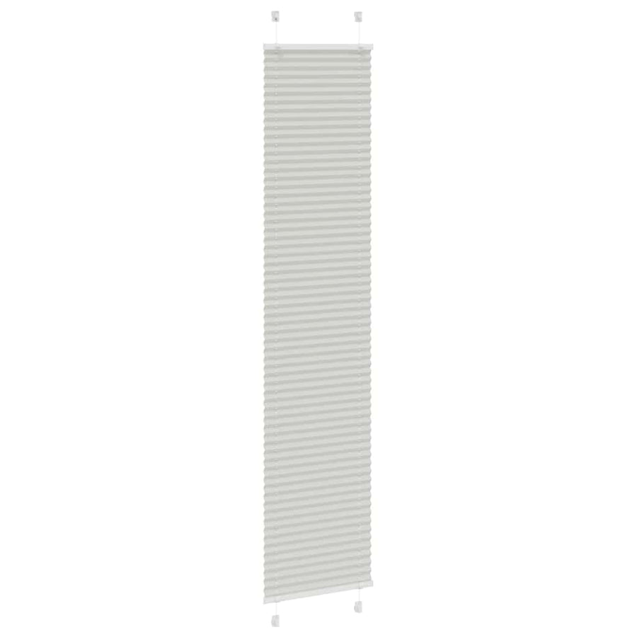 Plissé rolgordijn 50x200 cm stofbreedte 49,4 cm polyester