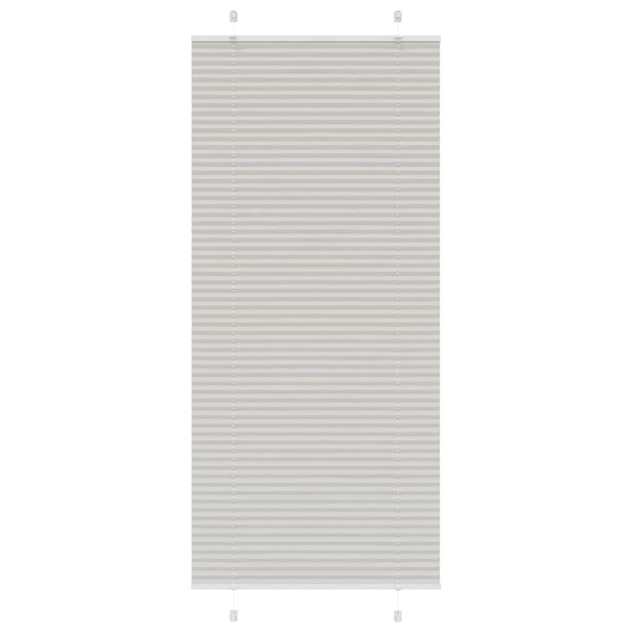 Plissé rolgordijn 90x200 cm stofbreedte 89,4 cm polyester