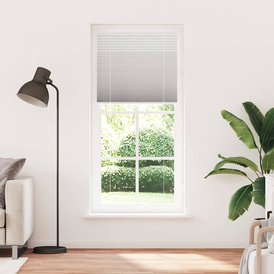 Plissé rolgordijn 90x200 cm stofbreedte 89,4 cm polyester
