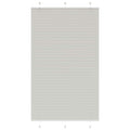 Plissé rolgordijn 120x200 cm stofbreedte 119,4 cm polyester