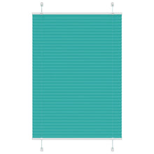 Plissé rolgordijn 95x100 cm stofbreedte 94,4 cm petrol groen