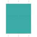 Plissé rolgordijn 105x100 cm stofbreedte 104,4cm petrol groen
