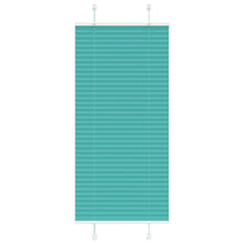 Plissé rolgordijn 65x150 cm stofbreedte 64,4 cm petrol groen