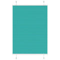Plissé rolgordijn 95x150 cm stofbreedte 94,4 cm petrol groen