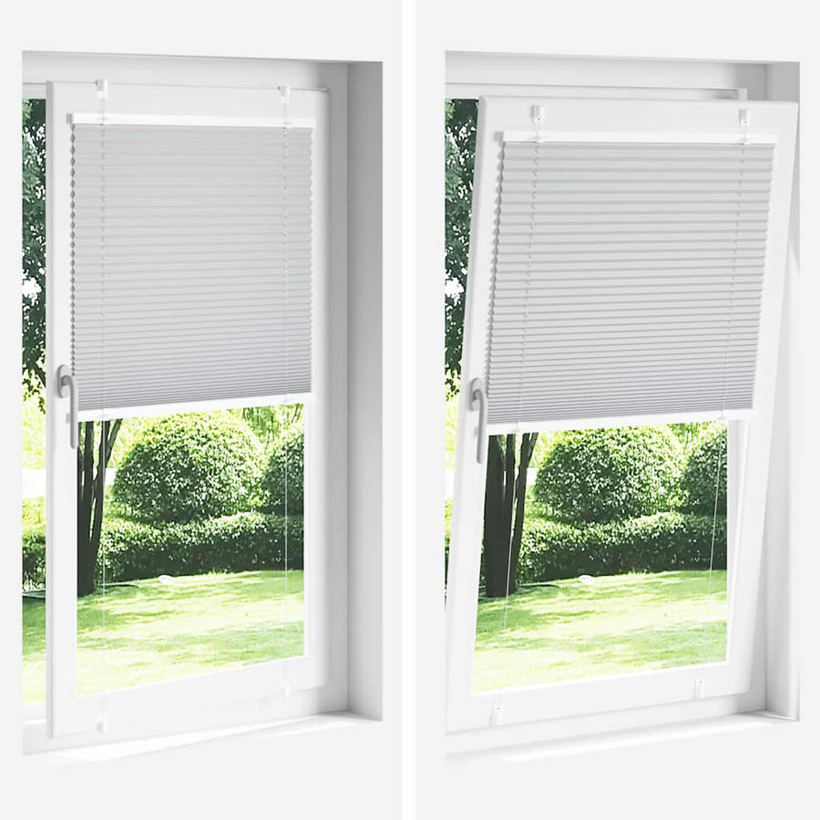 Plissé rolgordijn 105x150cm stofbreedte 104,4cm petrol groen