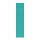 Pleated blind 45x200 cm fabric width 44.4 cm petrol green