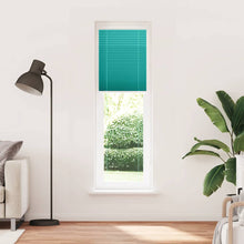 Plissé rolgordijn 60x200 cm stofbreedte 59,4 cm petrol groen