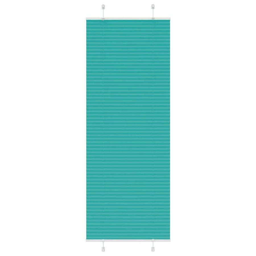 Plissé rolgordijn 70x200 cm stofbreedte 69,4 cm petrol groen