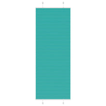 Plissé rolgordijn 80x200 cm stofbreedte 79,4 cm petrol groen