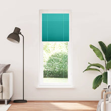 Plissé rolgordijn 80x200 cm stofbreedte 79,4 cm petrol groen