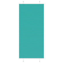 Plissé rolgordijn 90x200 cm stofbreedte 89,4 cm petrol groen