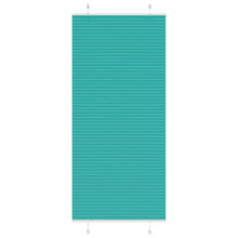 Plissé rolgordijn 95x200 cm stofbreedte 94,4 cm petrol groen