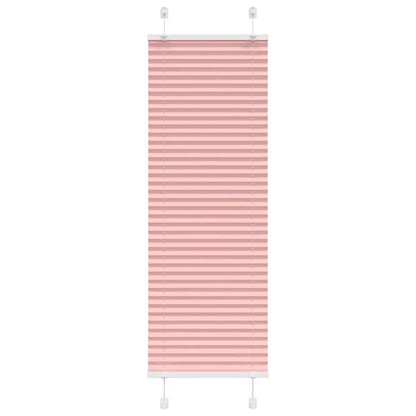 Plissé rolgordijn 40x100 cm stofbreedte 39,4 cm polyester roze