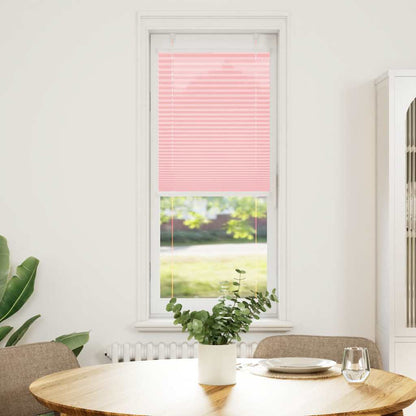 Plissé rolgordijn 40x100 cm stofbreedte 39,4 cm polyester roze