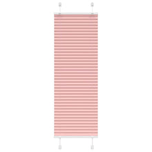 Plissé rolgordijn 45x100 cm stofbreedte 44,4 cm polyester roze