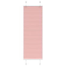 Plissé rolgordijn 50x100 cm stofbreedte 49,4 cm polyester roze