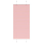 Plissé rolgordijn 55x100 cm polyester roze